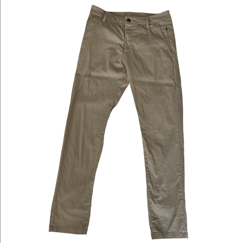 Bird Dogs Boom For Your Boomstick Pants Mens 30x32 Khaki Chino Pockets Zippers